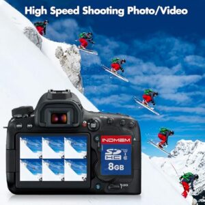 50 Packs UHS-I U1 Class 10 SDHC Flash Memory Card                                                          Compatible with DSLR