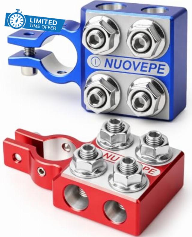8-Way Car Battery Terminal Connectors