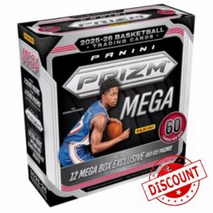 2025-26 Panini Prizm Basketball Retail Mega Box | Exclusive Retail Prizms
