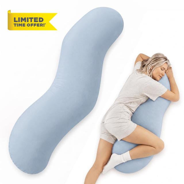 Mellow ML02-BodyAlign Cooling Pillow-Blue