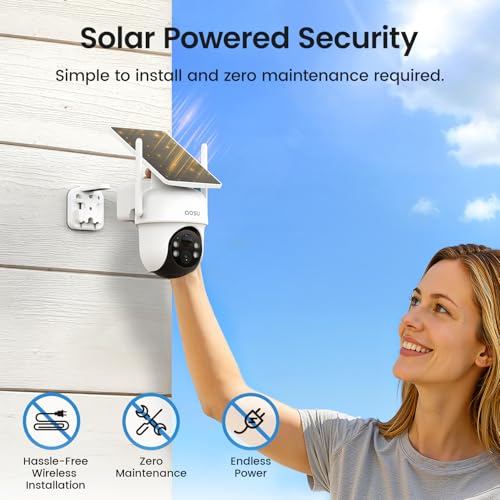 Solar Powered No Subscription Required