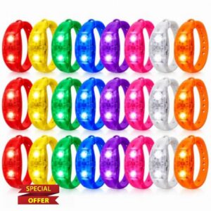 Led Bracelets Sound Activated Light Up Bracelets