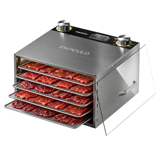 5 Stainless Steel Trays