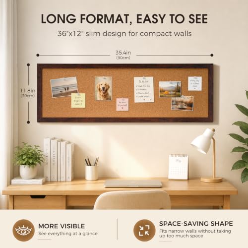 36" x 12" Bulletin Board