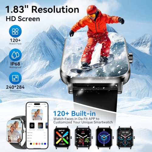 1.83" HD Touch Screen with Bluetooth Call