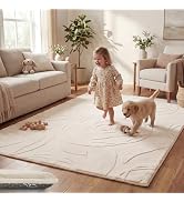 PaPaMat 1.3" Thick Baby Play Mat 59x79 Plush Foam Mats for Baby (Pink) | Padded Memory Foam Water...