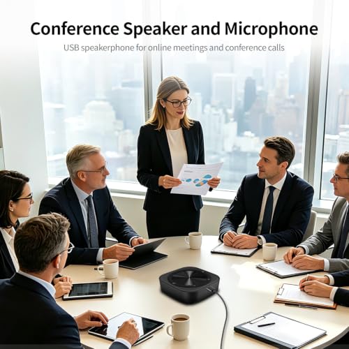 USB Speakerphone 4 Mics Array