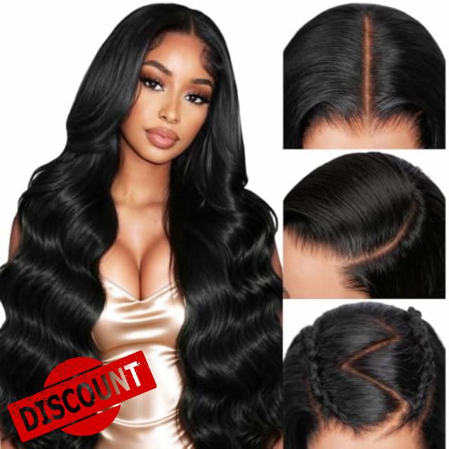 32 Inch Body Wave Human Hair Wig 13x6 HD Lace Front Wigs Human Hair                                                          200% Density Body Wave Lace Front Wigs Human Hair Pre Plucked Hairline Black Body Wave 13x6 HD Lace Frontal Wigs For Wome
