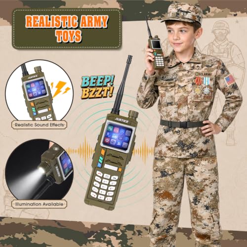 Khaki Camo Army Halloween Outfit Set