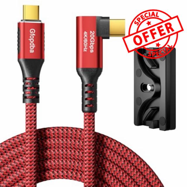 USB C Camera Tethering Cable 16.5FT