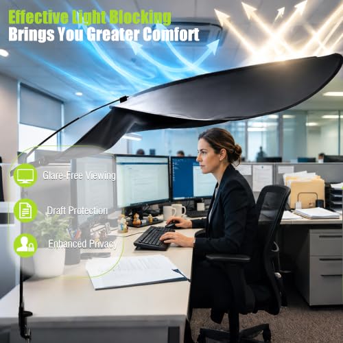 Portable Privacy Canopy for Home Office Studio