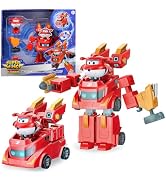 Super Wings Toys, 7 Inch Jett's Super Mecha Transforming Robot, Transforming from Toy Plane to Ro...