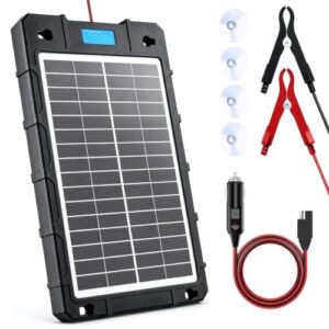 Solar Trickle Charger Kit for Car                                                          Waterproof