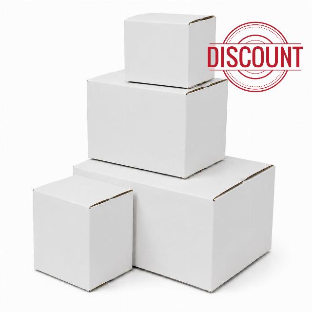 40 Pack Shipping Boxes Assorted Sizes