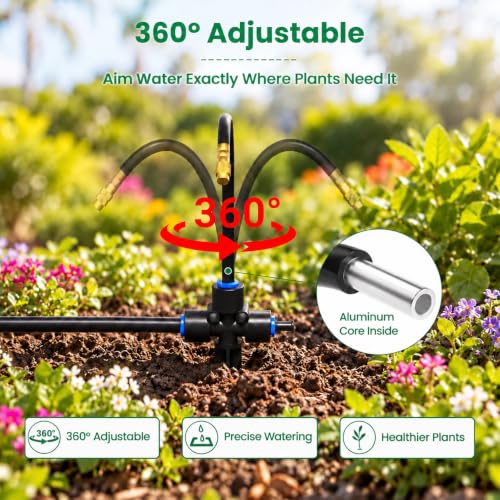 Watering System for Raised Bed