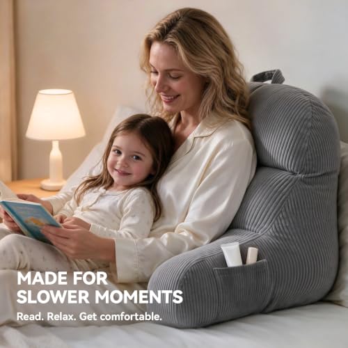 Adjustable Fill Backrest Pillow with Arms