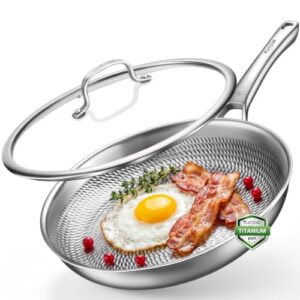 8 Inch Titanium Pan with Lid