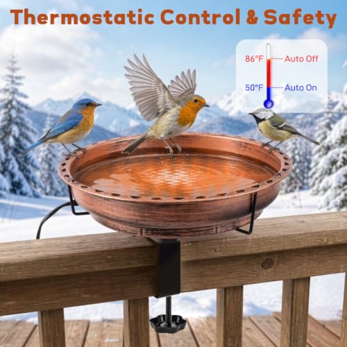 Copper 100W Thermostatic Controlled
