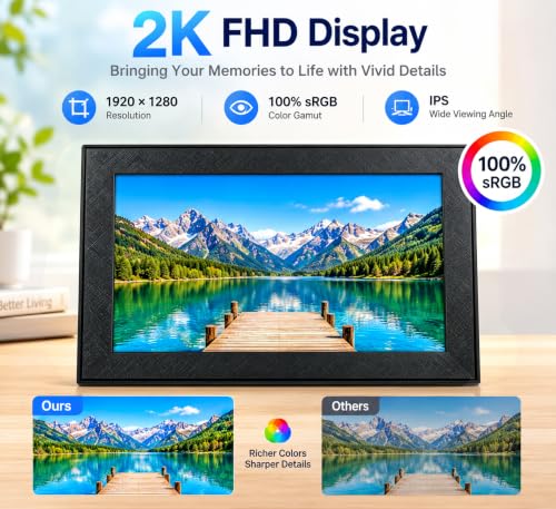 IPS ultra-high-definition touch display with 100% color gamut