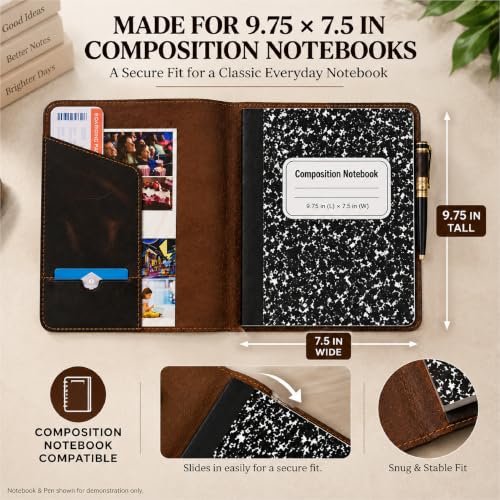 Midori Planner Notebooks | 7.5 x 9.75" Refillable Notebook Cove