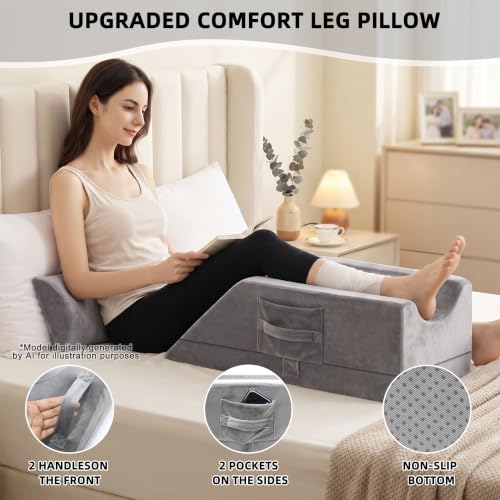Memory Foam Elevated Leg Rest Cushion
