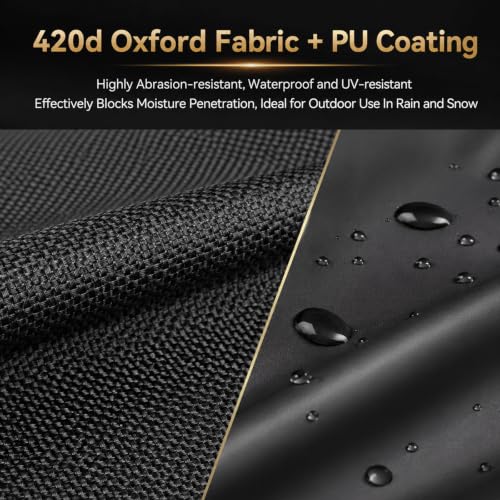 UV-resistant Cover with Zipper Door & Reflective Strips