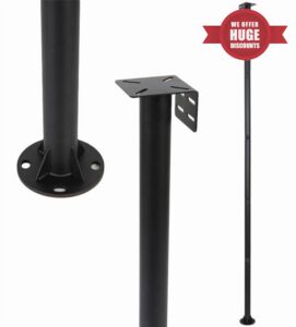 6.5'' DIY Heavy Duty Metal Birdhouse Pole