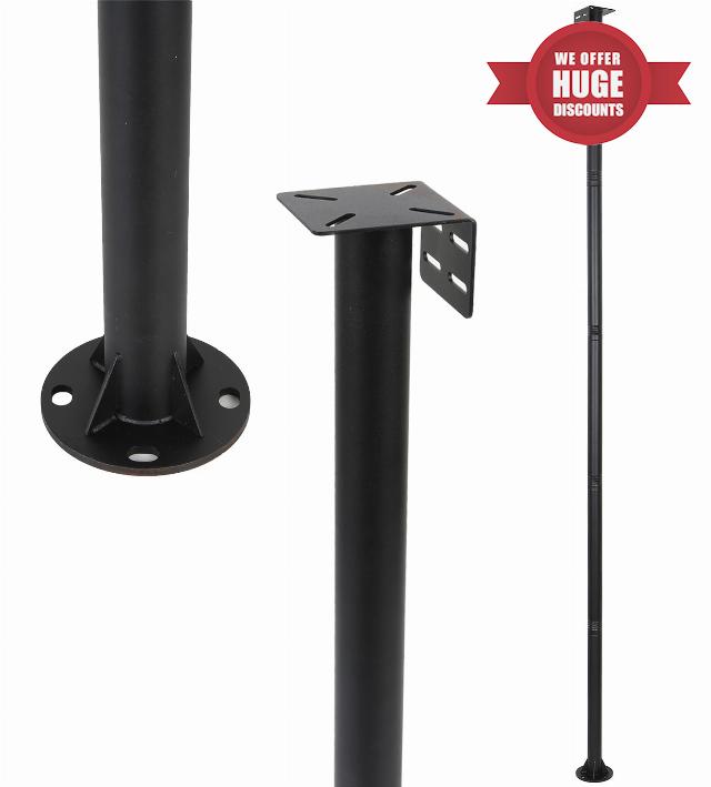 6.5'' DIY Heavy Duty Metal Birdhouse Pole
