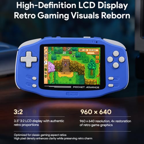 Classic Android Console 3.5" 960×640 3:2 LCD