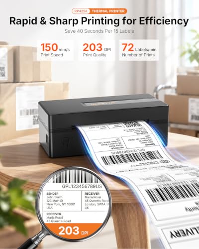 Suitable for Most of Thermal Shipping Labels