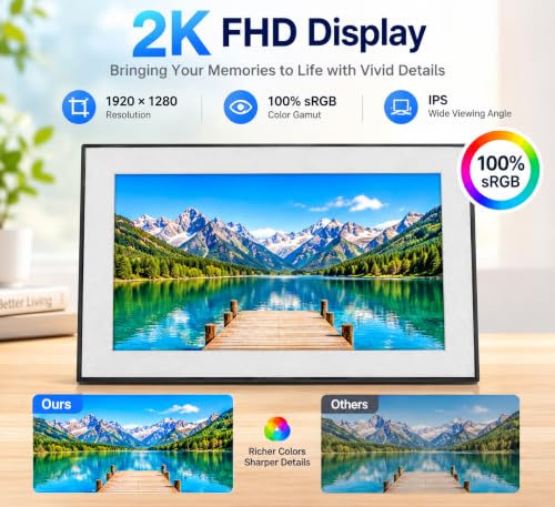 1920×1280 IPS Touch Screen with 64GB Storage