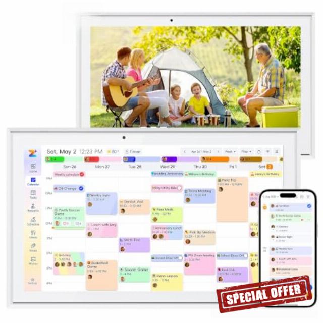 15.6" Smart Digital Calendar