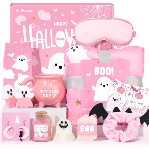 Cute Halloween Boo Basket Stuffers with Witch Brew Mug