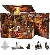 Introduction to Magical Flight Book Nook Kit, DIY 3D Wooden Puzzle with LED | A 154-piece book-sh...
