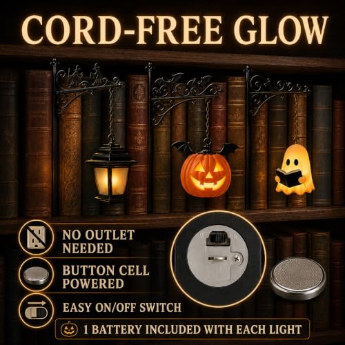 Halloween Shelf Decor and Gifts for Book Lovers