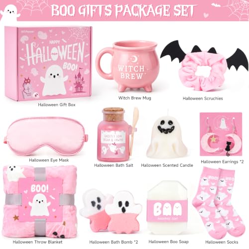 Boo Blanket & Relaxing Spa Gift Set for Teen Girls