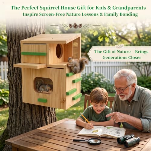 Backyard Habitat for Squirrels & Chipmunks