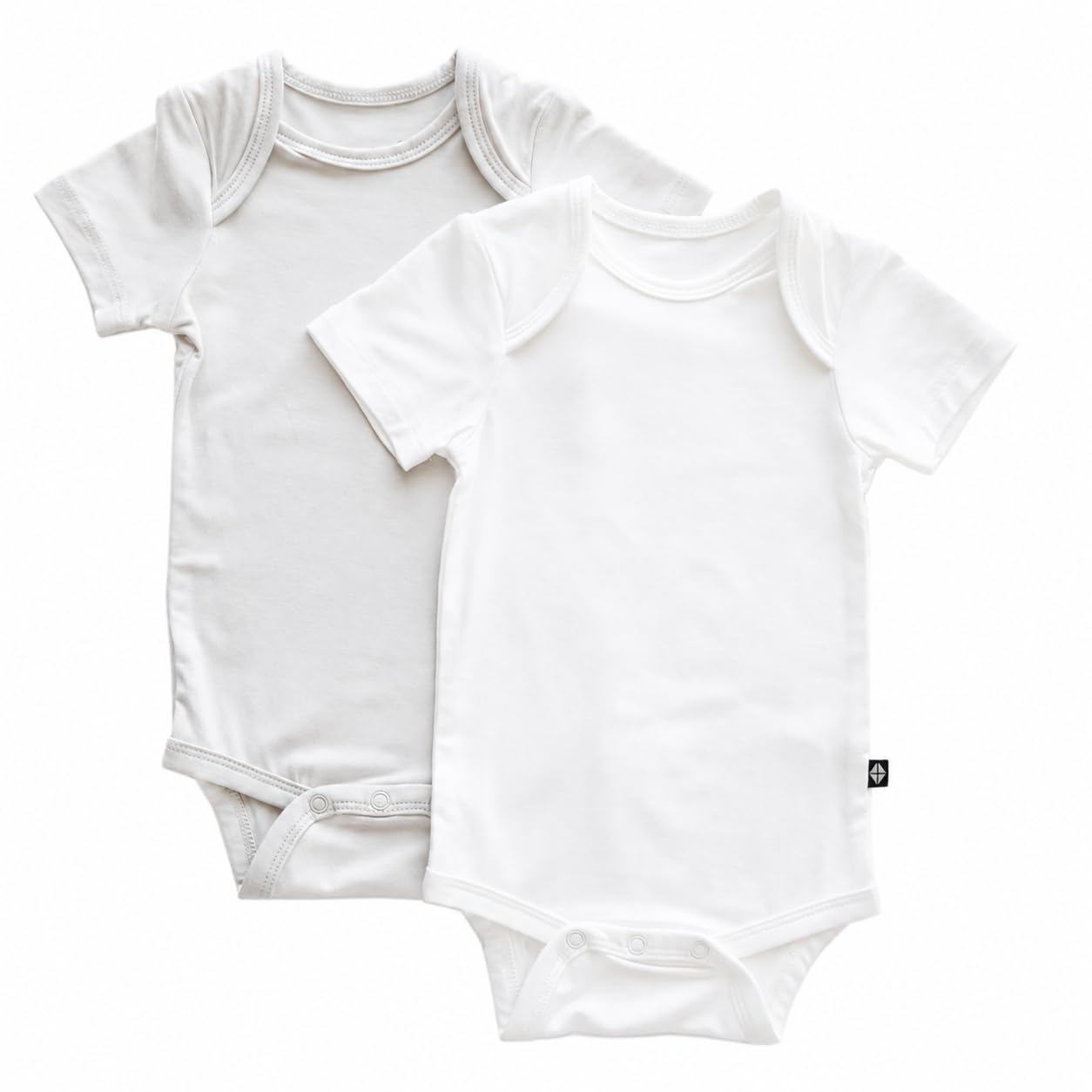 2-Pack Short Sleeve Baby Bodysuits