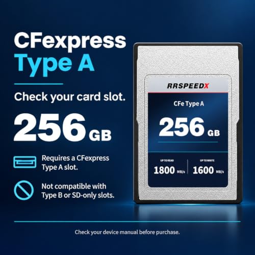 1800/1600MB/s 4K 120p AND 8K RAW high-speed CFexpress 4.0 memory card high-bitrate video recording for slow