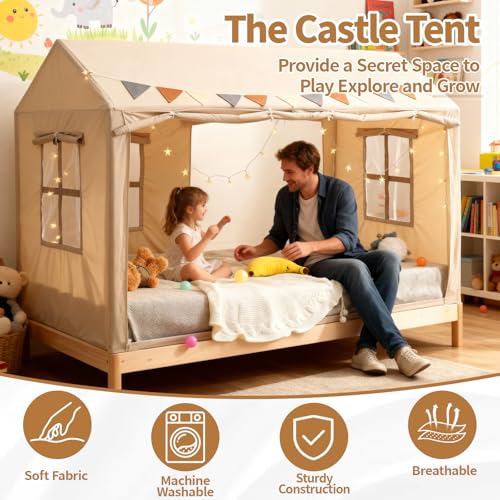 Castle Reading Nook Play Tent
