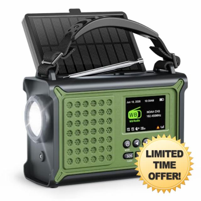 Emergency Weather Radio with S.A.M.E. Alerts