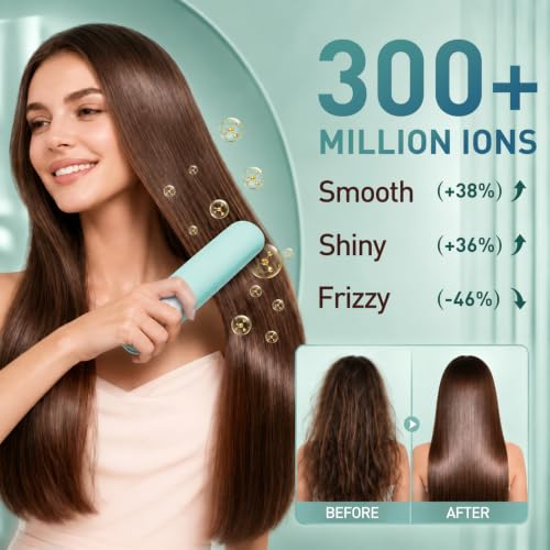 Go Brush Pro Hair Straightener Brush