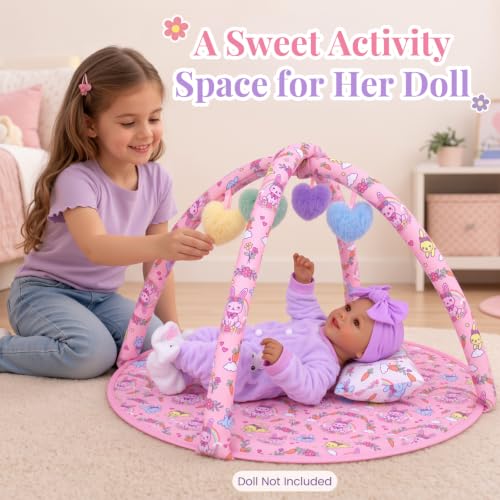 Pretend Play Mat Reborn Dolls Up to 20 Inches