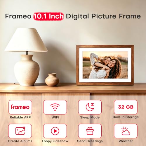 Electronic Photo Frame 32GB 1280*800 HD Touch Screen Photo Digital Frame for Wall