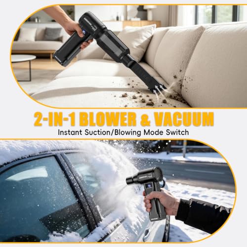 High-Power Car Vacuum Cleaner for Pet Hair/PC/Office