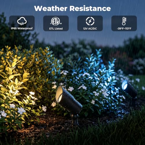 12V Waterproof Spot Lights for Yard