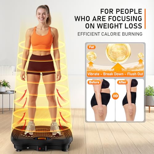 450 Lbs Capacity Weight Loss Vibrating Board Home Gym for Women Me