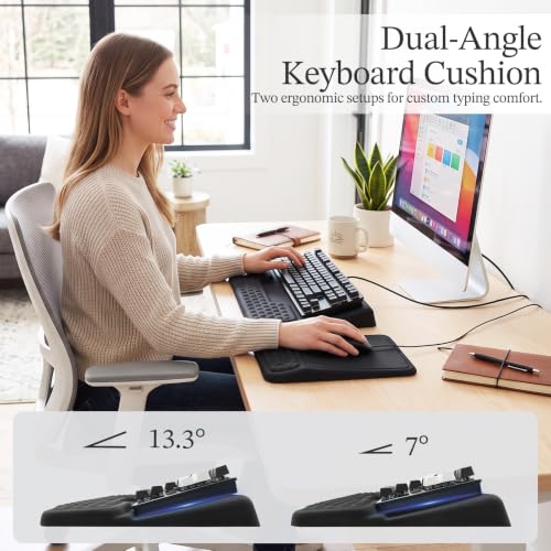 Ergonomic Mouse Pad Set for Desk