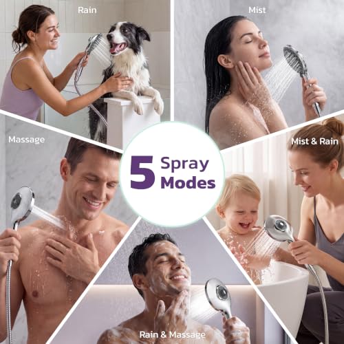 Double Detachable Showerhead