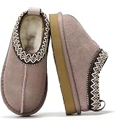 Project Cloud Kids 100% Genuine Leather Australian Shearling Lined Slippers | Memory Foam Insole ...